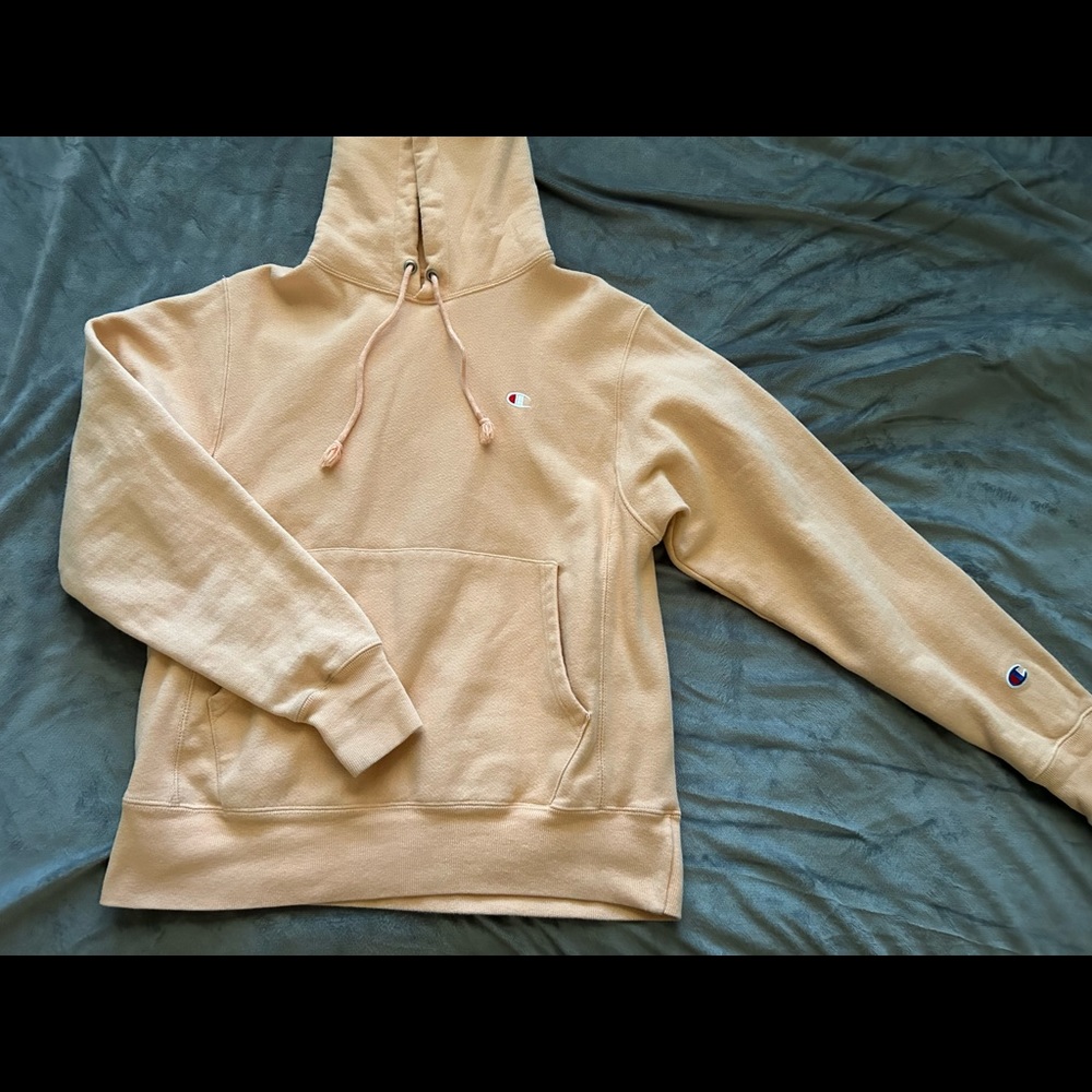 Peach Champion Hoodie
